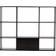 Venture Design Amaraillo Black Bokhylla 120cm