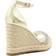 Dune London Kingdom Leather Wedges - Gold