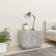 vidaXL 3082769 Concrete Grey Sängbord 35x100cm