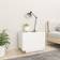vidaXL 3082765 White Sängbord 35x100cm