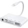 Nordic LGN-106 Lightning - USB A 3.1/3.5mm/TF/SD/USB C PD Adapter