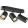 SLV Asto Tube Black Takplafond 7cm