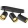 SLV Asto Tube Black Takplafond ∅ 7cm