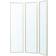 IKEA Nissedal White Väggspegel 130x150cm
