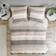 Madison Park Ryder Bedspread Grey, Beige (228.6x228.6cm)