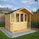 Mercia Garden Products Traditional Double Door Summerhouse including Veranda with Assembly (Building Area )