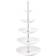 Royal Copenhagen White Fluted 5 Layers Kagefad
