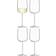 LSA International Borough Vitvinsglas 38cl 4st