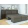 VICCO Couch Gray Sofa 235cm 4Stk. 3-Sitzer