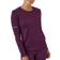 2XU Aero Long Sleeve T-shirt - Beet/Silver Reflective