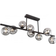 Globo Lighting Riha Black Takplafond 30cm