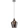 Trio Lighting Calais Glass Smoke Lustre 20cm