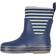 Wheat Kid's Printed Mist Rubber Boot - Indigo Stripe