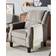 Beliani Velvet Recliner Grey Poltrona 97cm