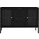 vidaXL Sideboard Black Skænk 105x70cm
