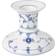 Royal Copenhagen Musselmalet Riflet White/Blue Värmeljuslykta 7.5cm
