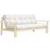 Karup Design 282930 White Sofa 218cm 3 Seater