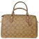 Coach Rowan Satchel In Signature Canvas - Khaki Saddle 2