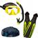 Oceanic Shadow Snorkeling Set Deluxe