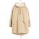 River Island Faux Fur Lining Parka Coat - Cream