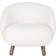 House Nordic Savona White Loungestol 68cm