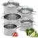 Classbach - Cookware Set with lid 8 Parts