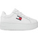 Tommy Jeans Essential Fine Cleat Flatform W - White