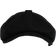 Epoch Hats Melton Quarter Newsboy Cap - Black
