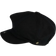 Epoch Hats Melton Quarter Newsboy Cap - Black