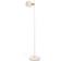 Aneta Bow White/Brown/Silver Gulvlampe 147.5cm