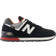 New Balance 574 - Black/White/Red