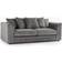 New Luxor Grey Sofa 190cm 3 Seater