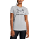 Under Armour Women's Rival Logo Short Sleeve T-shirt - Mod Grey/Black