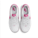 Nike Air Force 1 GS - White/Laser Fuchsia