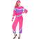 Amscan 80s Tracksuit Pink Costume