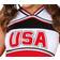 Fiestas Guirca Cheerleader USA Kostym