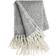 Cozy Living Mathea Throw Blankets Grey (170x130cm)