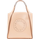 Stella McCartney Logo Square Tote Bag - Blush Pink