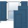 Ekena Millwork H Americraft 2-Equal Raised RW101RP15X33HBH Timber Window Shutter Width 12"