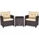 Costway 3-Piece Outdoor Lounge Set