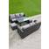 Fimous Rattan Lounge-Set, 1 Tisch einschl. 2 Sofas