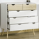 Homcom Classic Nordic Style White Chest of Drawer 99x101cm