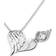 Engelsrufer Angel Whisperer With Love Locket Necklace - Silver/Transparent