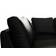 Corner Couch Black Sofa 305cm 5-Sitzer