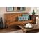 Baxton Studio Nikko Tan & Walnut Brown Sofa 64" 3 Seater