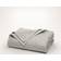 Boll & Branch Waffle Bed Blankets Gray (231.1x188)