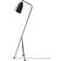 GUBI Gräshoppa Anthracite Grey Semi Matt Floor Lamp 125cm