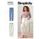 Simplicity SS9266AA Misses/Plus Size Skirt/Pants AA (10-12-14-16-18) Paper White