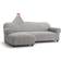 Paulato Stretch Sectional Loose Sofa Cover Gray