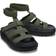 Crocs Brooklyn Luxe Gladiator - Black/Army Green